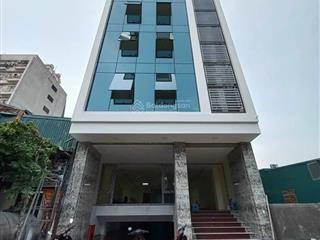 Cho thuê tòa văn phòng đường lạc long quân  xuân la 150m2x7 tầng + hầm, mt 8m, thang máy, 55 tr/th