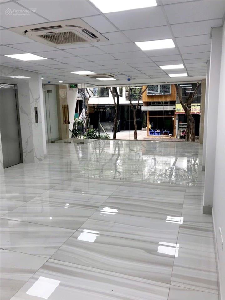 Cho thuê tòa văn phòng đường lạc long quân  xuân la 150m2x7 tầng + hầm, mt 8m, thang máy, 45tr/th