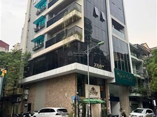 Cực phẩm cầu giấy, duy tân 100m2 x 9 tầng có hầm, mt 10m, hầm để 5 ô tô, pccc chuẩn, 70tr/th