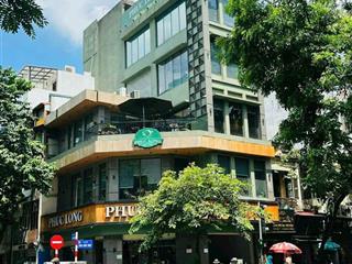 Chính chủ cần cho thuê nhà mặt phố lô góc ngã tư vũ phạm hàm  trung kính đôi dt90m2 x4t 1 hầm