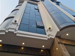 Nhà mới xây phố trần duy hưng  nguyễn khang thang máy dt 63m2 x 7t, 2 ôtô 7 chỗ tầng 1, giá 24tr