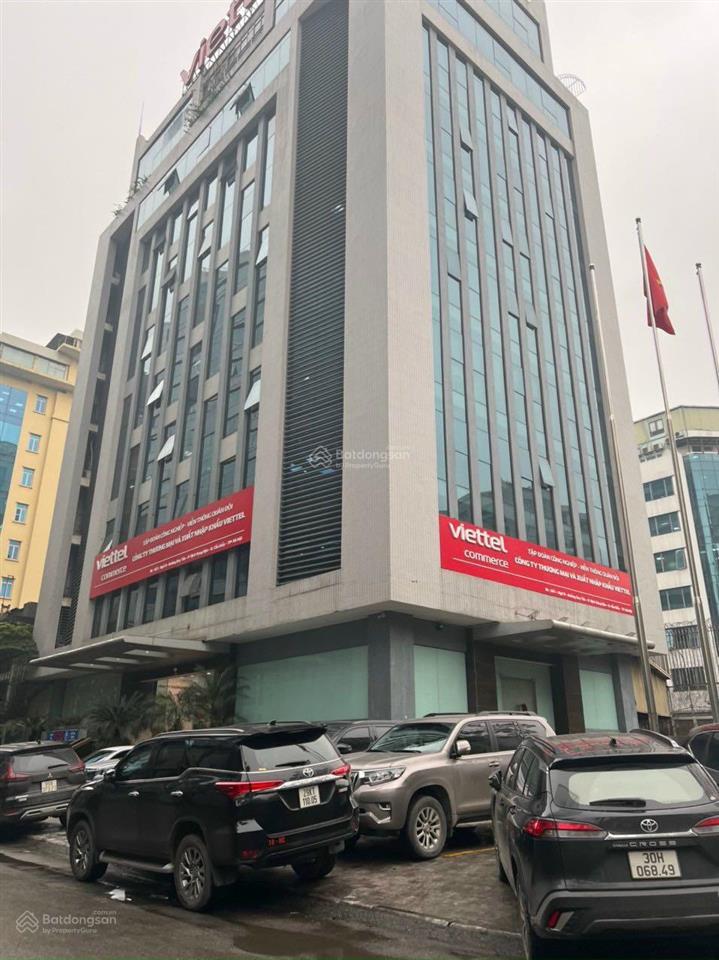 Nhà riêng nguyễn quốc trị  cầu giấy, 190m2x8t, 1 hầm, mt 12m, thông sàn, thang máy, pccc đầy đủ