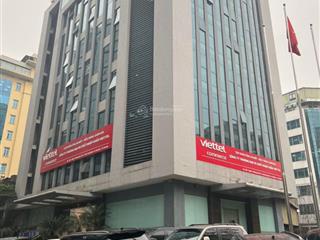 Nhà riêng nguyễn quốc trị  cầu giấy, 190m2x8t, 1 hầm, mt 12m, thông sàn, thang máy, pccc đầy đủ