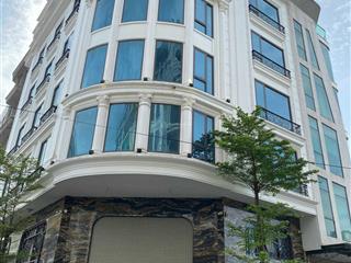 Cho thuê tòa nhà mặt phố khương đình. dt 160 m² * 8 tầng + 1 hầm. mt 10m. thông sàn, thang máy