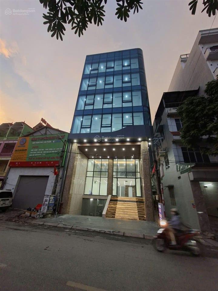 Tòa nhà mới xây mỹ đình  cho thuê nhà phố vip nguyễn hoàng 180m2x8t 1 hầm đầy đủ option  giá 90tr