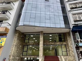 Chính chủ cho thuê tòa nhà lô góc mới trung kính dt90m2 xây 6 tầng 1 hầm pccc đủ giấy giá 68tr