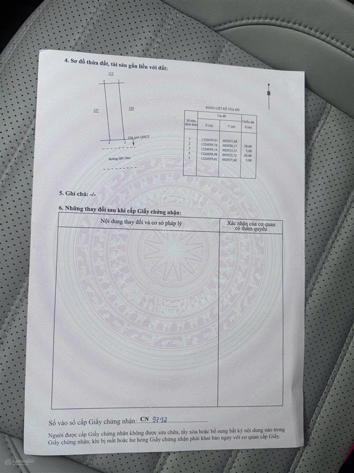 Bán đất tại tdp nghĩa cam, cam nghĩa, cam ranh.giá 3,2 tỷ, có 100m2, giá tốt.