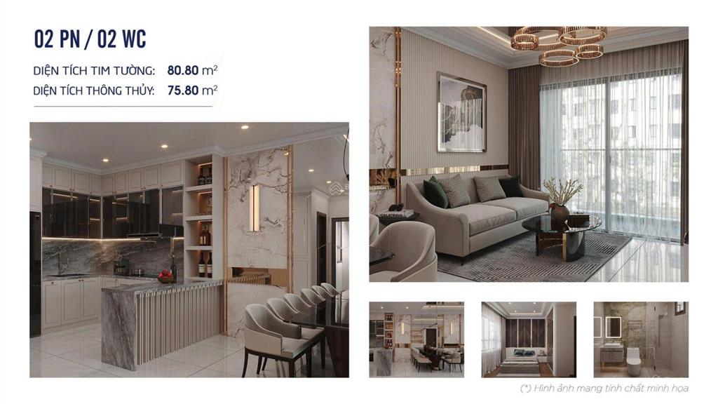 Căn hộ view sông sài gòn gần chợ đầu mối thủ đức giá 3ty5 / 2pn 80m2