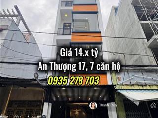 Bán nhà 4 tầng an thượng 17, sát đỗ bá, gần biển mỹ khê, giá chỉ 14tỷ