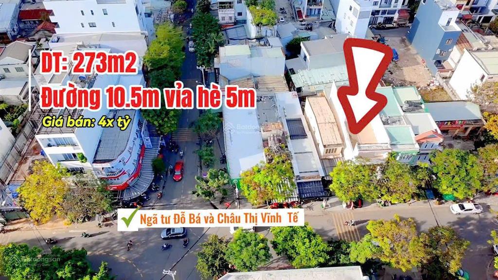 Bán đất đỗ bá, dt 273m2, đơn giá nhỉnh 183tr/m2, giá siêu tốt để đầu tư