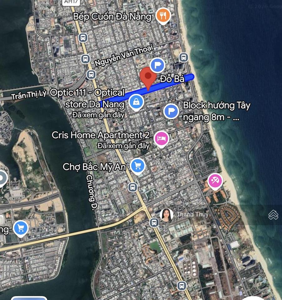 Đỗ bá đơn giá chỉ 1xxtr/m2, xây cao tầng, dt 341m2, ngang 9.5m