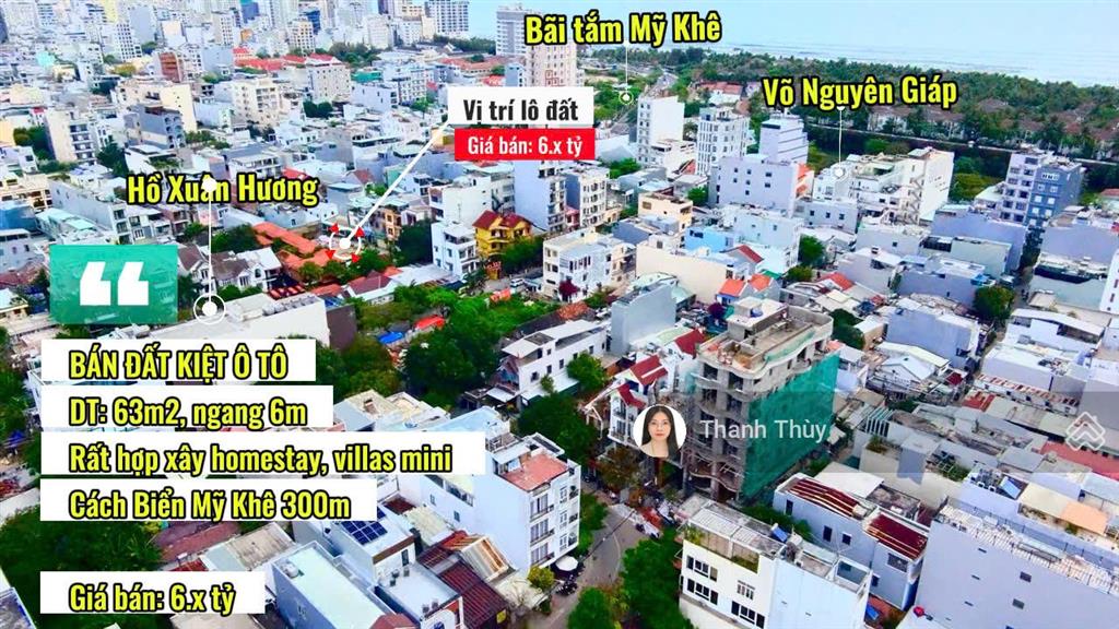 Diện tích lớn, đơn giá tốt chỉ từ 100tr/m2, kề phố tây an thượng, sát mỹ đa đông 12, gần biển