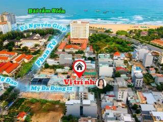 Bán đất mỹ đa đông 12, dt 120m², ngang 5m, tặng nhà 2 tầng có dòng tiền, sát biển mỹ khê