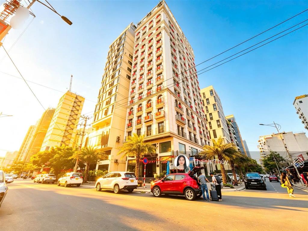Bán khách sạn an thượng 29, dt 296m², 11 tầng, sát biển mỹ khê, giá bán 12x tỷ