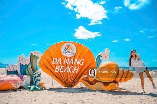 Bán cặp đất hoàng sa, view trực diện biển, dt 205m2, ngang 10m, giá bán 8x tỷ