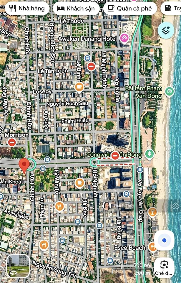 Cho thuế đất 3 mặt tiền phạm văn đồng, dt 1900m2, gần công viên biển đông