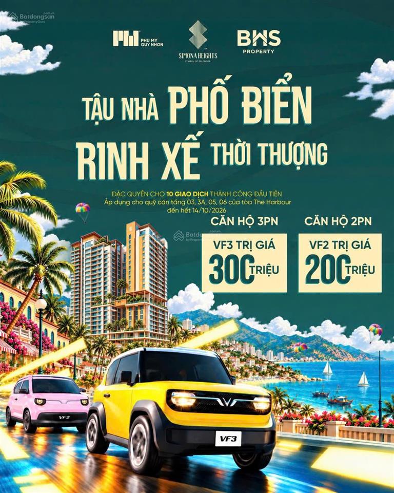 800 triệu (30%) sở hữu căn hộ 2pn simona heights đầy đủ nội thất lãi 0% từ 2436 tháng