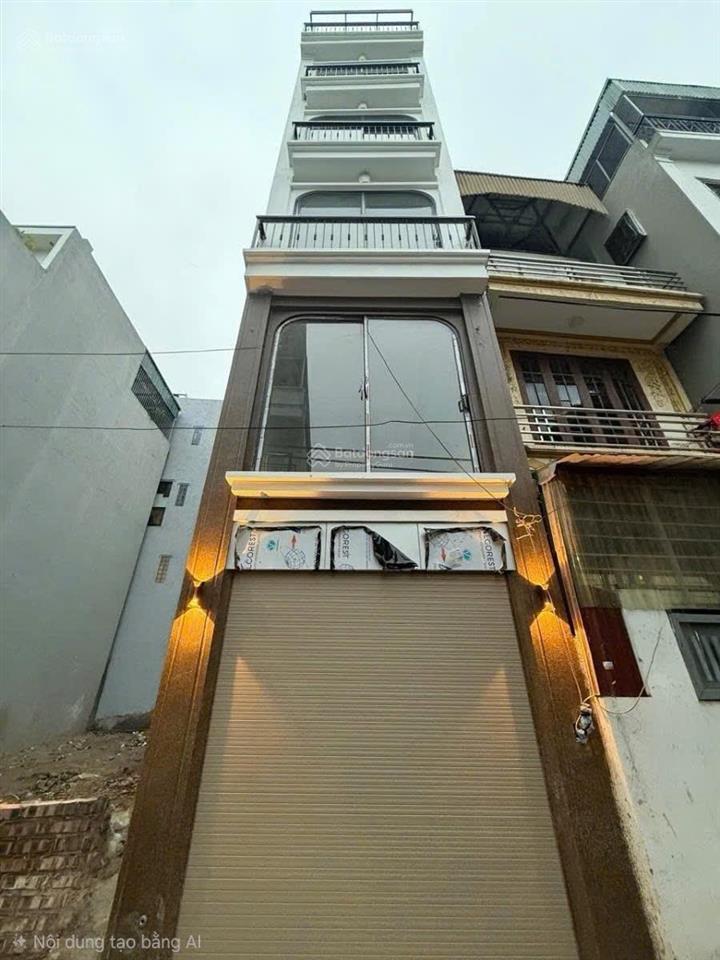 Bán nhà phố phúc lợi, long biên  7,7 tỷ  ô tô vào nhà  6 tầng thang máy mới tinh