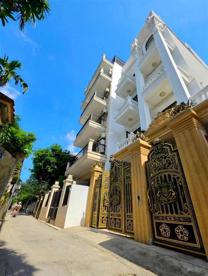 Việt hưng, long biên  95m2, 5 tầng, mt 6m  nhà dân xây, thang máy, full nội thất  giá đẹp