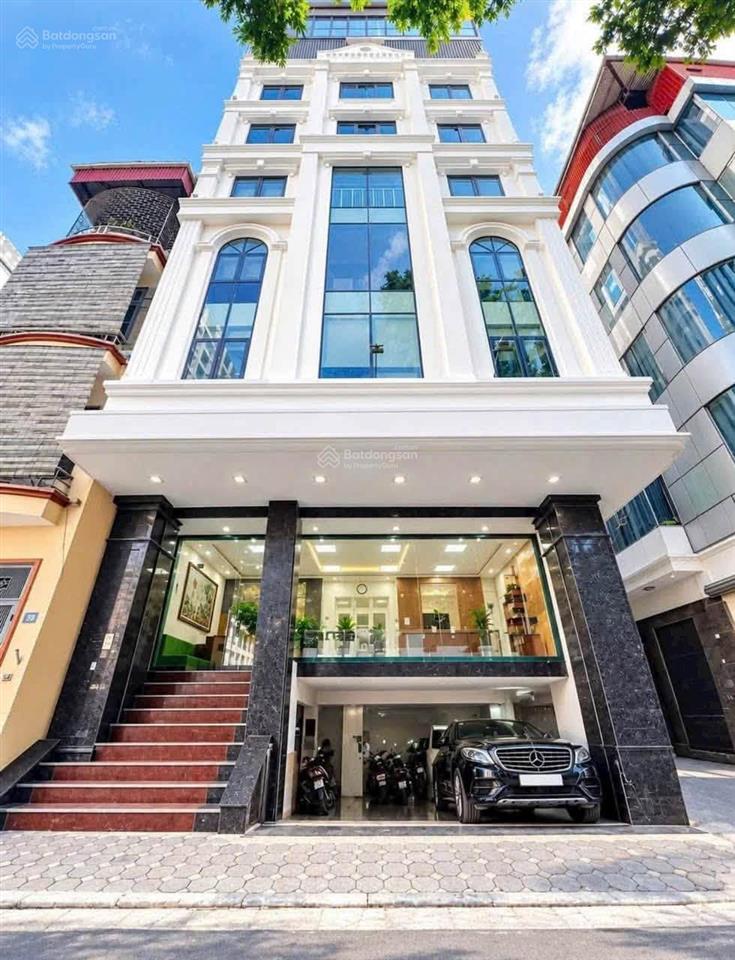 Cầu giấy  bán nhà mặt phố, lô góc 2 mặt tiền, dt 106m2 x 8 tầng 1 hầm  kinh doanh đa dạng