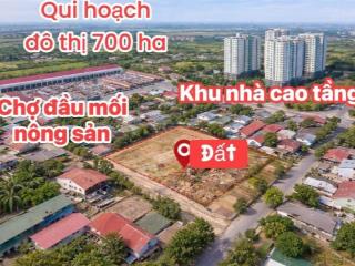 82.1m đất thổ cư trục chính sắp mở rộng 9m chạy thẳng chợ đầu mối nông sản tại hoàn long hưngyên