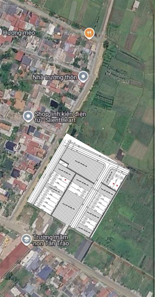 Bán đất tại thôn kỳ sơn, tân trào sát cụm công nghiệp 17 triệu / m2, 168 m2, mặt tiền 7m, ngõ 8m