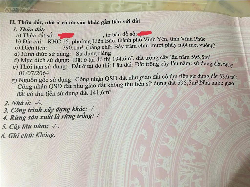Bán siêu phẩm đất rộng mặt nguyễn tất thành, liên bảo, vĩnh yên. kinh doanh sầm uất.