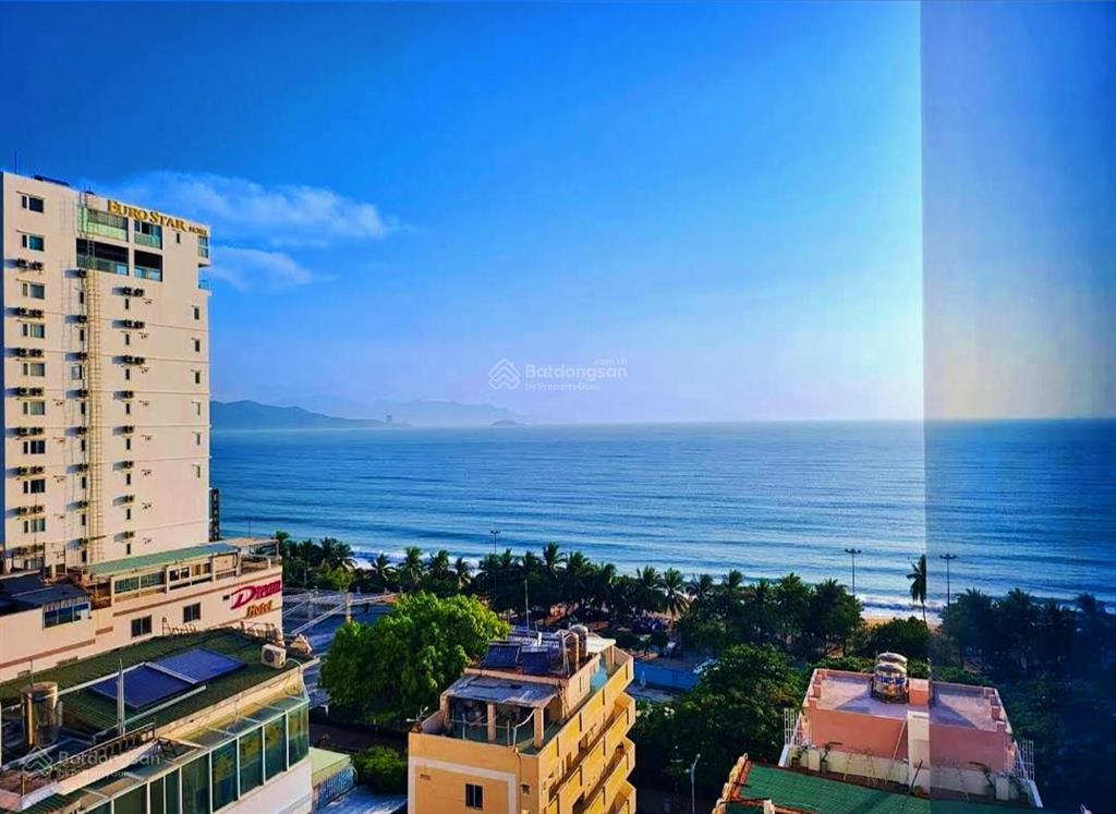 Toà 8 tầng, góc 2 mặt thoáng đường trần phú, hẻm ô tô 96 * cách bãi cát 80m * giá 55 tỷ