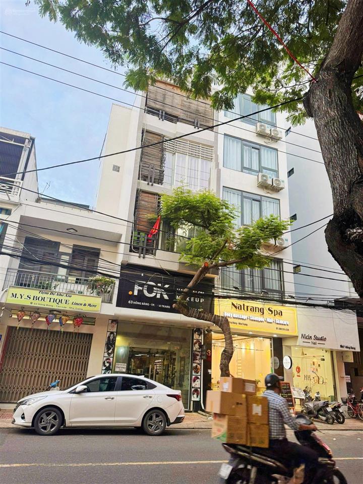 Nhà 5,5 tầng, mặt tiền hồng bàng, thu nhập thụ động 50tr/ tháng. giá 26 tỷ