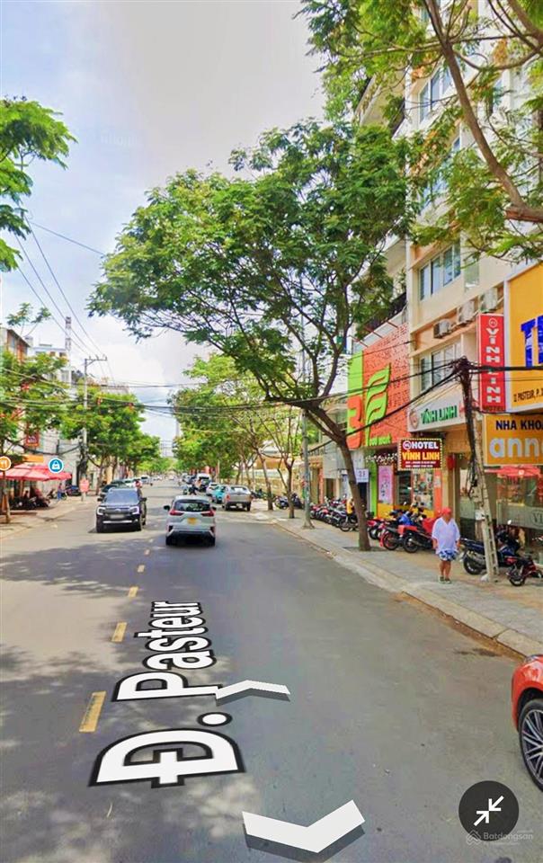 Toà nhà 6,5 tầng pasteur có thang máy, ngang 7,3m ra biển trần phú 130m. giá 30 tỷ