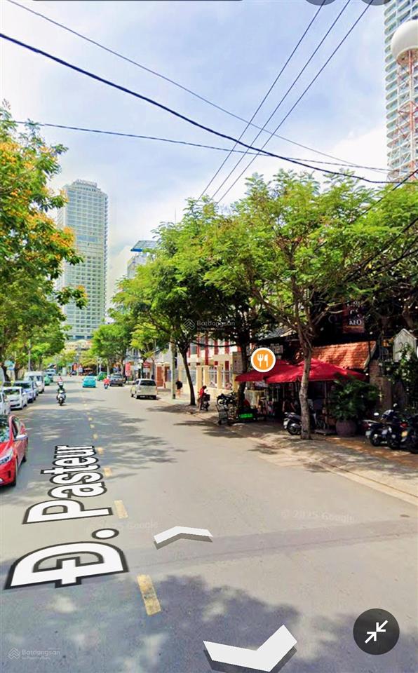 Tòa nhà 6,5 tầng pasteur có thang máy, ngang 7,3m ra biển trần phú 130m. giá 30 tỷ
