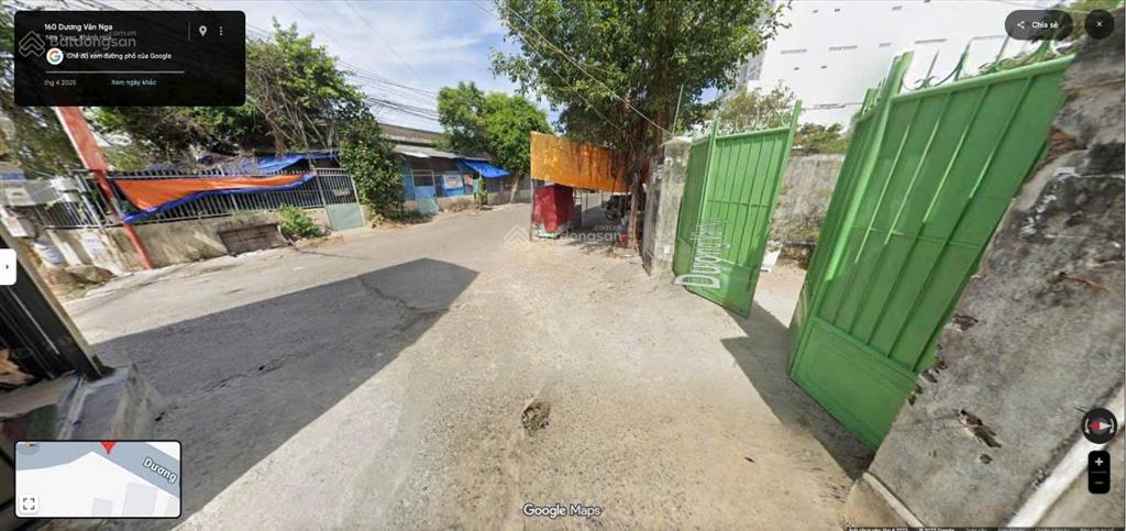 Mặt tiền đường dương vân nga, ngang dài 14m * ô tô quay đầu. giá 10 tỷ