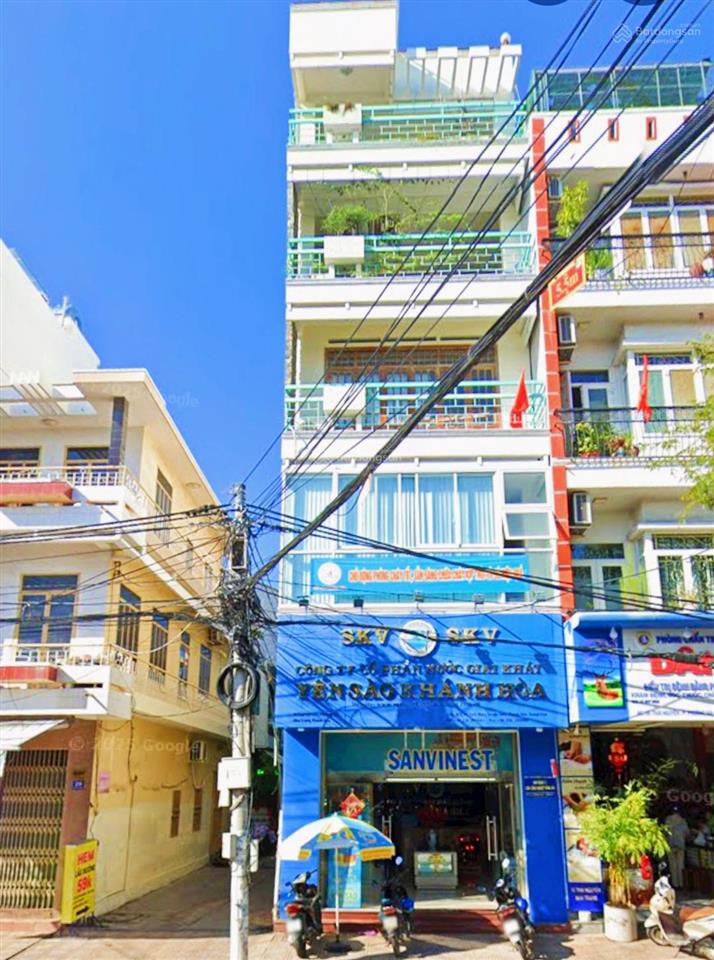 Nhà 5,5 tầng thái nguyên, sát vincom plaza nha trang, cách biển trần phú 1,2km. giá 16,5 tỷ