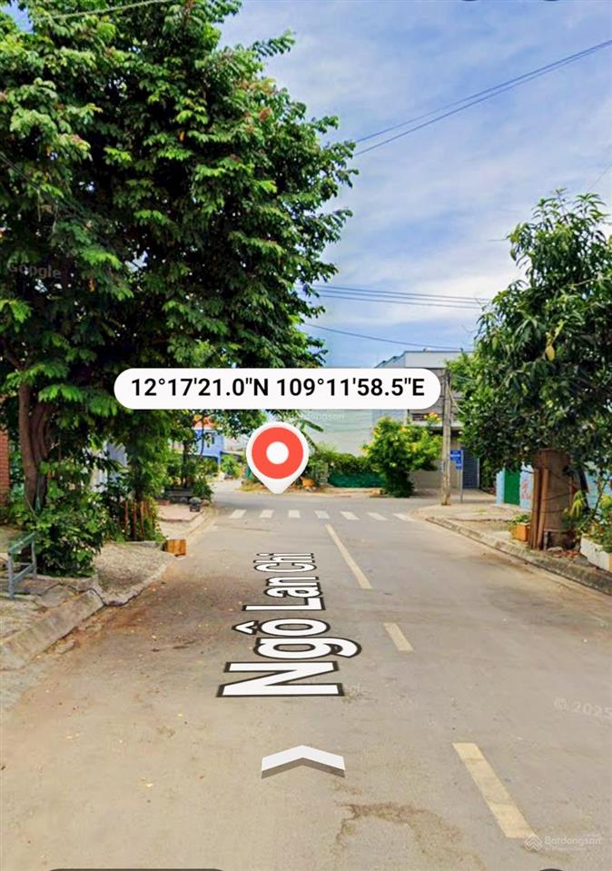 Mặt tiền ngô lan chi  đối diện noxh 4 mặt tiền hành chính công bắc nha trang  giá 8,650 tỷ