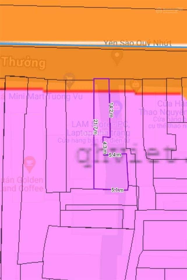Nhà mặt tiền mai xuân thưởng  9 tỷ, cách biển 600m