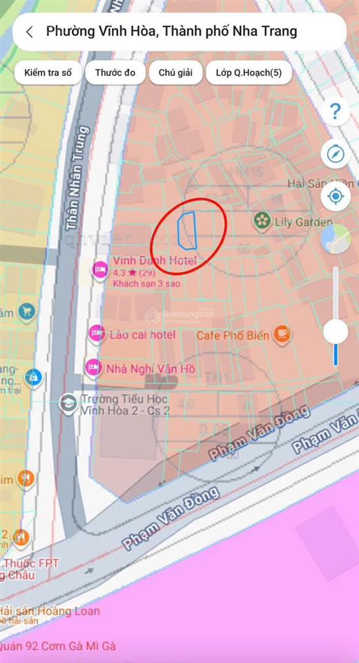 Đất 3 mặt tiền sát đường thân nhân trung (ô tô quay đầu vi vu). giá 3,650 tỷ