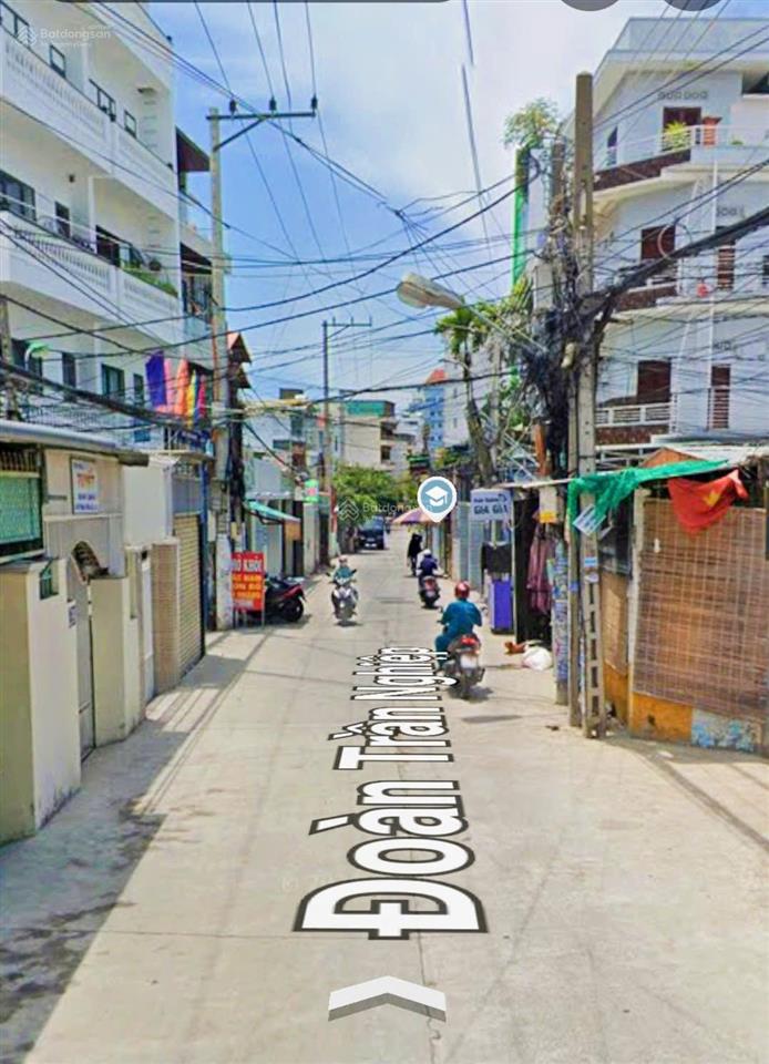 { nhà góc 2 mặt tiền đoàn trần nghiệp  sẵn 2 tầng } , đi ra biển hòn chồng 500m. giá 14,5 tỷ