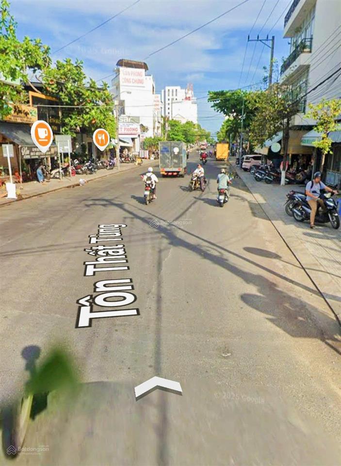 [ nhà 4 tầng mặt tiền tôn thất tùng  ngang 9,6m ] đi ra biển hòn chồng 500m. giá  23 tỷ