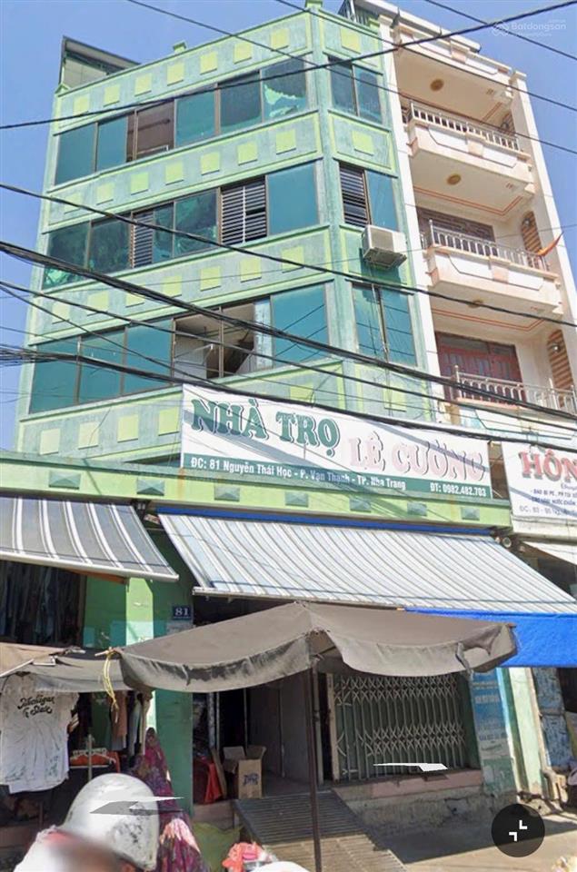 (nhà 5 tầng , góc 2 mặt tiền nguyễn thái học  nguyễn hồng sơn ) gần chợ đầm, giá 12 tỷ