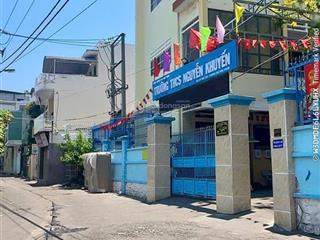Nhà 2 tầng gần kề mặt tiền ngô đến, ngang dài 7m, giáp sát trường thcs nguyễn khuyến. giá 8,5 tỷ