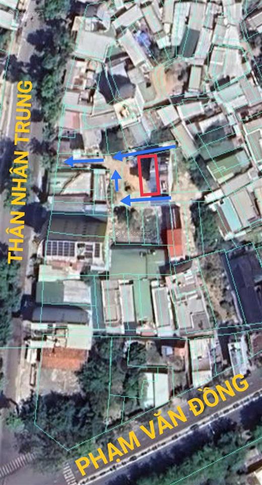 Đất 2 mặt tiền  ngang dài 6,5m , sát hẻm đường thân nhân trung (ô tô quay đầu vi vu). giá 3,8 tỷ