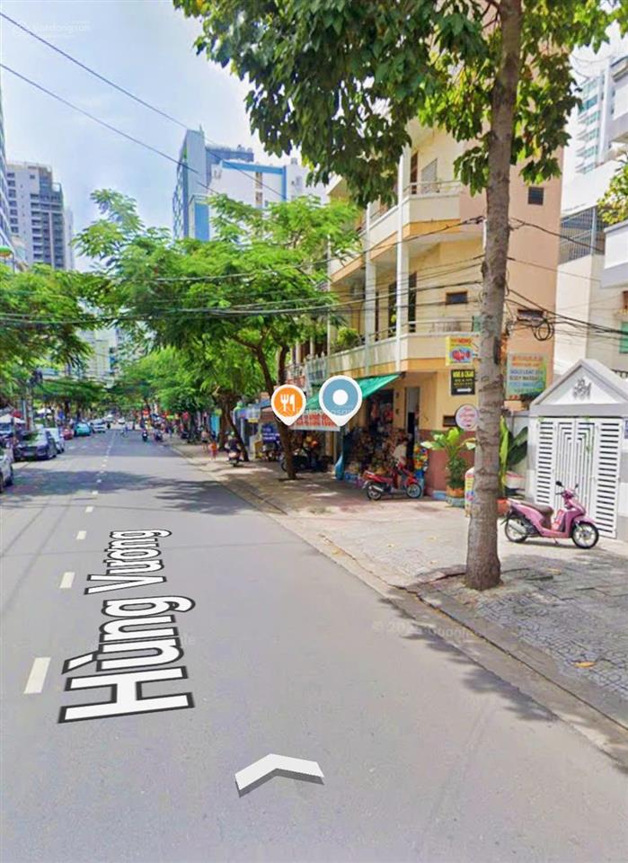 Nhà  hẻm hùng vương  ngang 6,3m { nở hậu }  qua bên đường là chợ đêm sát trần phú. giá 21,1 tỷ