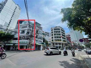 Góc 2 mặt tiền  nhà 4 tầng mặt tiền nguyễn thị minh khai & hồng bàng. giá 10 tỷ