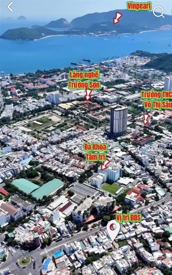 Đất 2 mặt tiền lê hồng phong & lê thiết hùng  sau lưng là khu đô thị phước long. giá 18,9 tỷ