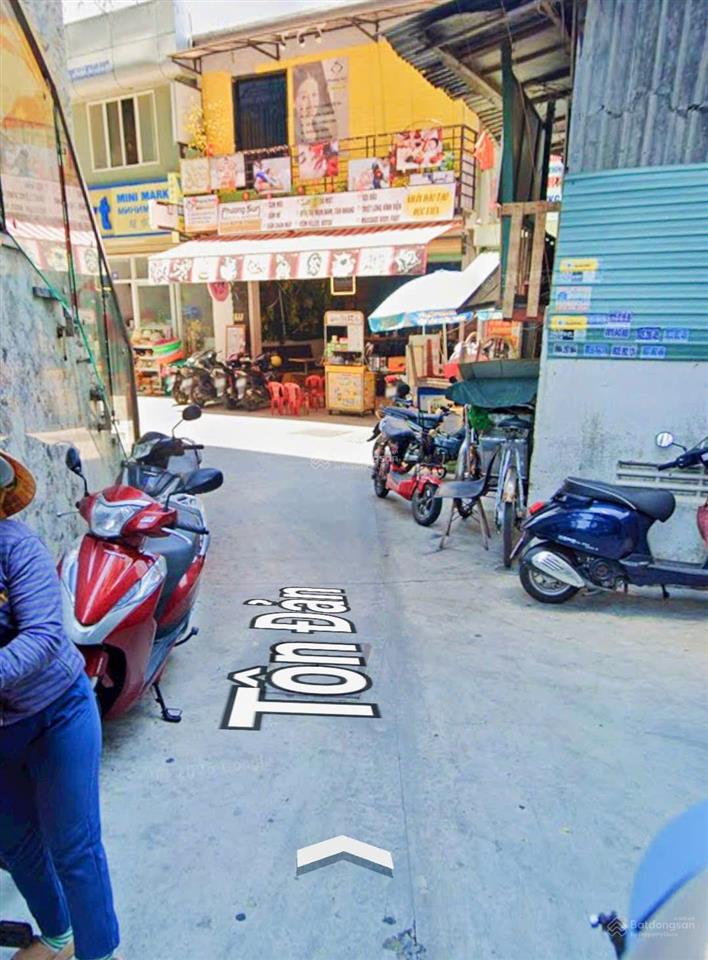Đất mặt tiền đường tôn đản  phù hợp xây khách sạn & căn hộ cho thuê. giá 100 tỷ