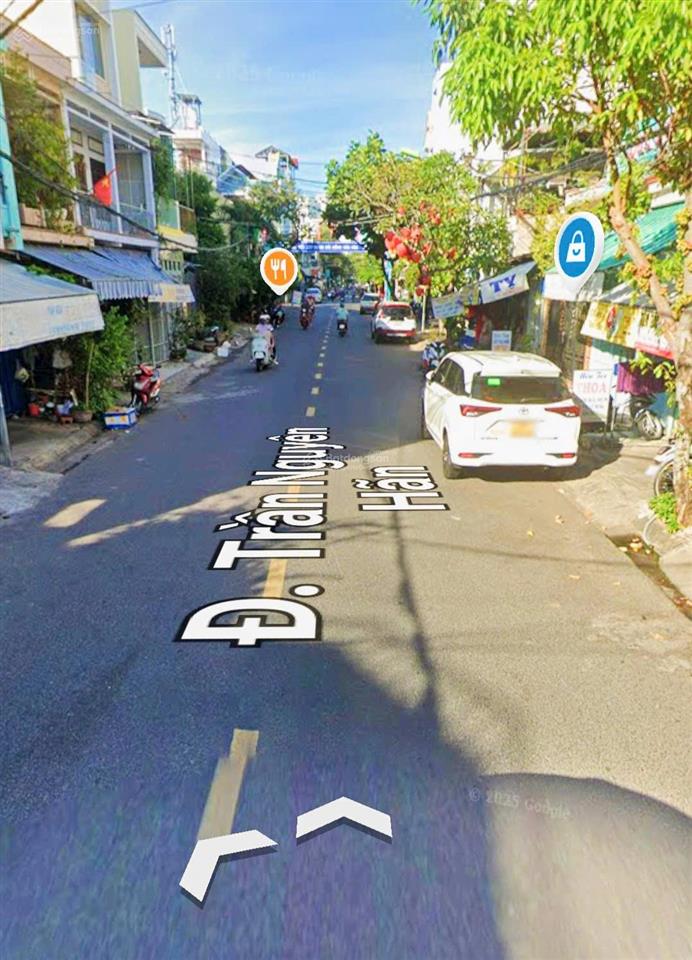 Góc 2 mặt thoáng, đường trần nguyên hãn  vỉa hè siêu rộng. giá 7,4 tỷ