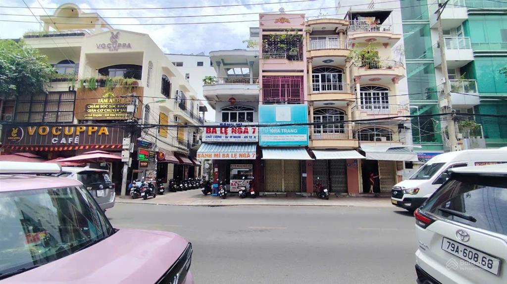 Nhà 4 tầng mặt tiền đường lý tự trọng, cách biển trần phú 320m. giá 15,6 tỷ