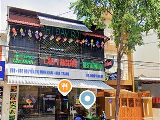 Nhà mặt tiền đường nguyễn thị minh khai  ngang 7,4m  cách biển trần phú 1km. giá 22,5 tỷ
