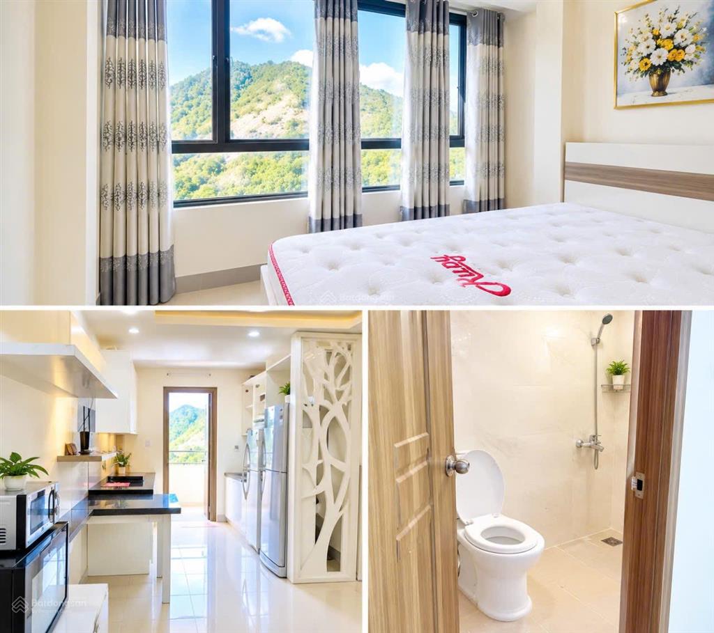 Sổ hồng lâu dài, căn hộ mường thanh ba làng  tầng 20 view núi cô tiên giá 2,5 tỷ