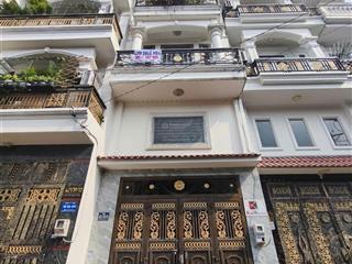 Cho thuê nhà nguyên căn 4 tầng đẹp, 6pn, 5wc, có gara ô tô  nguyễn ảnh thủ  hiệp thành q12